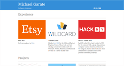Desktop Screenshot of michaelgarate.com